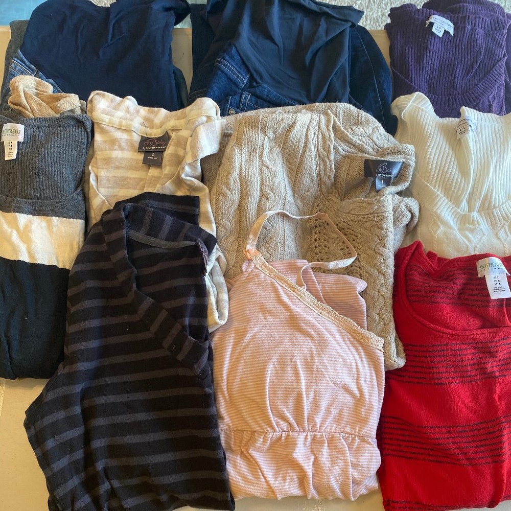 Closet Clear Out! Maternity 10 piece Bundle